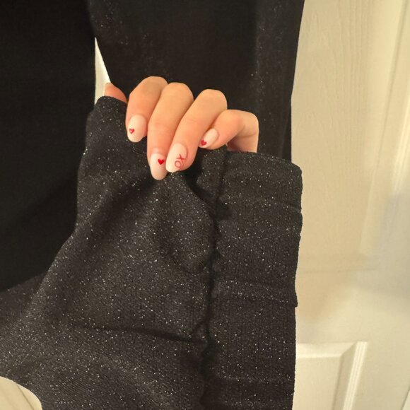 Black Glitter Set – Two-Piece Matching Set (NWT) - Picture 3 of 6